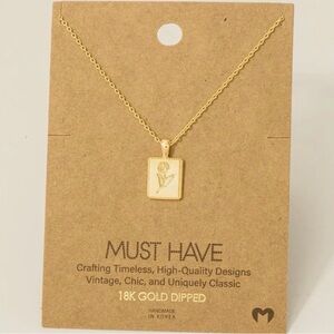 Must Have 18K Gold Dipped Necklace